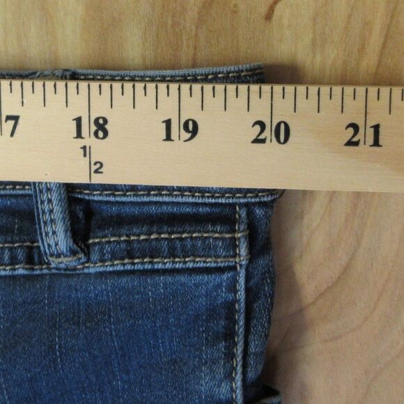 TORRID Denim Comfort Stretch Skinny Jeans Size 20R Mid Rise Medium Blue Wash - Picture 10 of 11